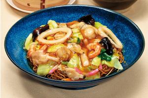味の民芸 海鮮皿うどん