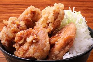 からあげ丼 Fried Chicken Rice Bowl