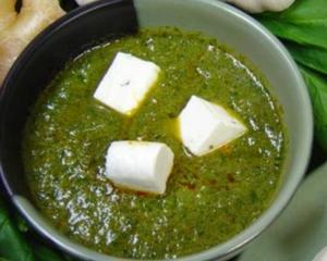 サグパニールカレー Sag Paneer Curry