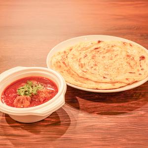チキンカレー・ポロタ Chicken Curry,Porota (Halal)
