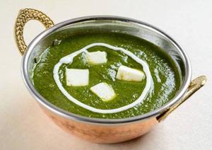 ほうれん草パニールカレー/Sag Paneer Curry