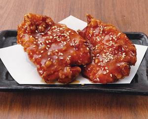 F-1103】BIGからあげ 1ヶ(極旨甘だれ)Tasty Sweet Sauce Flavored Big Fried Chicken (1 Piece)