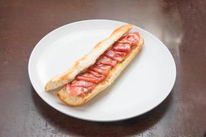 スペイン産生ハムサンドウィッチ