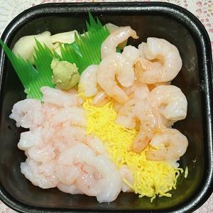 丼丸 エビ2色丼