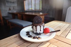 オレオチョコチーズケーキ