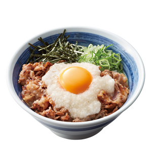 月見とろろカルビ丼(並)