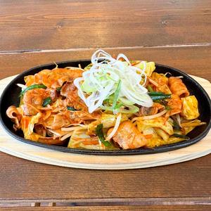 豚バラ旨辛カルビ炒め