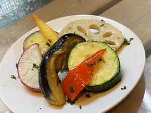 7種彩り揚げ野菜 アンチョビソース ※ランチ限定