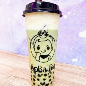 抹茶ケーキミルクティー
