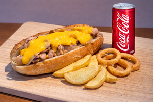 ポークチーズステーキ フルコンボ PORK CHEESE STEAK COMBO