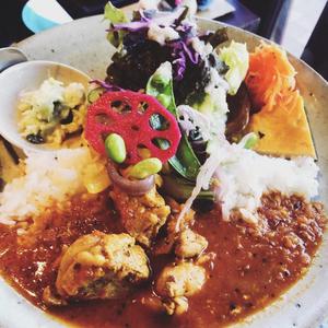 ~14:30 スパイシーチキンカレー