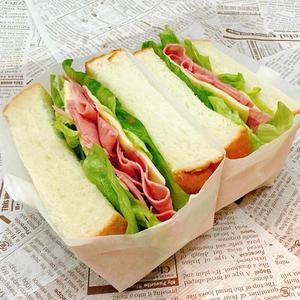 王道！ハムチーズサンド