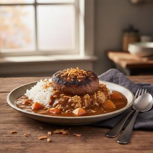 ハンバーグカレー