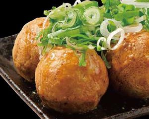 たこ焼き 九条ねぎ塩だれ  4個入り