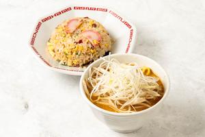 半チャーハン半ラーメンセット