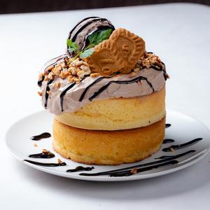 濃厚チョコレートホットケーキ
