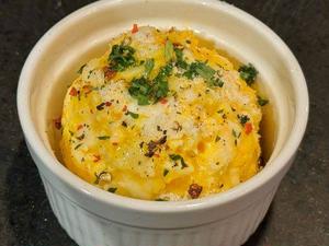 卵とチーズのポテトサラダ