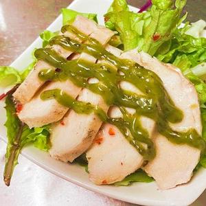 バジルチキンのイタリアンサラダ