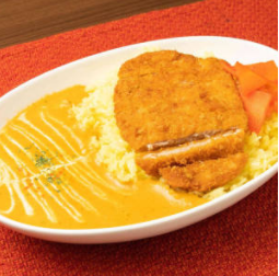 カツカレーライスセット