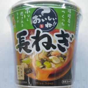 丼丸 長ネギ カップ味噌汁