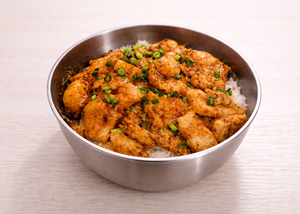 やみつきホルモン丼