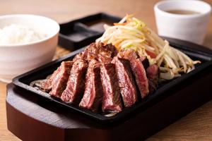 熟成ビフテキ丼 L