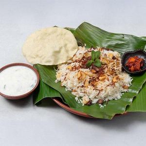 マトン キリ ビリヤニ / Mutton Kizhi Biriyani