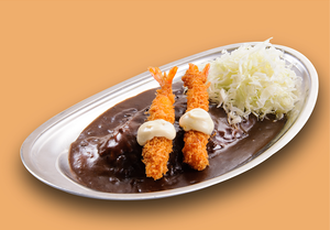 エビフライカレー 小盛