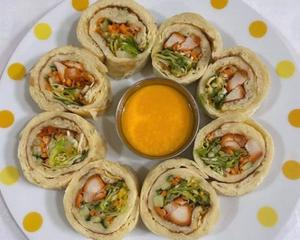 生春巻き(2P) (Fresh Spring Rolls - 2 Pieces)