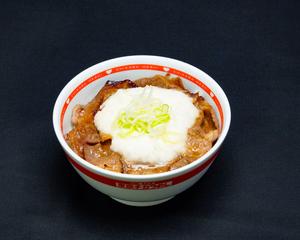 山かけ焼き牛丼セット