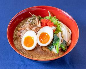煮たまごカレーうどん