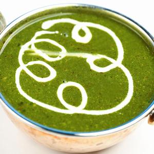 ほうれん草キーマカレー PALAK KEEMA CURRY