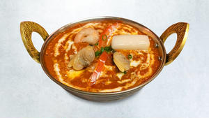 シーフードマサラカレー (Seafood Masala Curry)