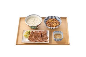 牛たん牛皿御膳(牛たん8切)