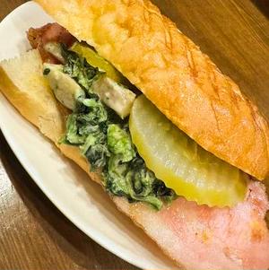 【ファチレセット】ほうれん草サンド ポテト付き