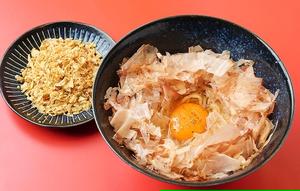 明大まぜそば 特製揚げネギ