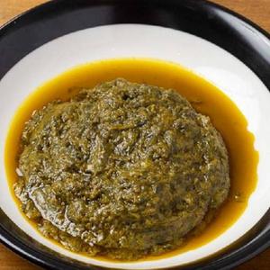 HORENSO LEAF SAUCE ほうれん草の葉のソース