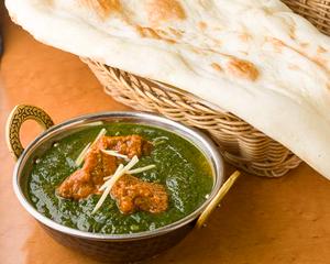 マトンほうれん草カレーMutton Spinach Curry