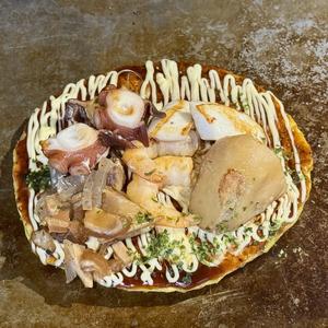 お好み焼き 晴花デラックス玉