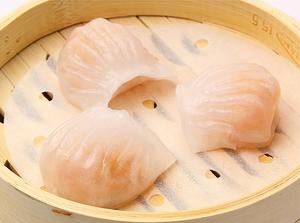 エビ蒸し餃子(3個)/蒸(3个)