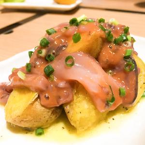 塩辛じゃがバター