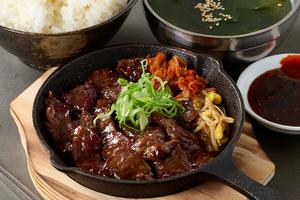 【肉2倍】大盛りハラミ焼肉定食 Large Harami Yakiniku Set Meal