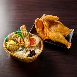 若鶏半身揚げ弁当