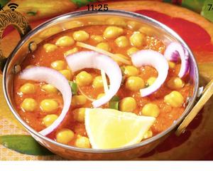 チヤナマサラカレーChana masala curry