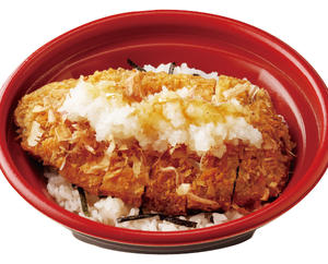 梅だれで食べる！おろしかつ丼～紀州南高梅使用～