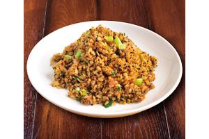 ブラックチャーハン Spicy  black pepper w/ meat fried rice