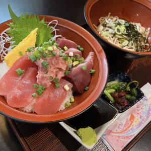 鉄火丼セット(うどんorそば)
