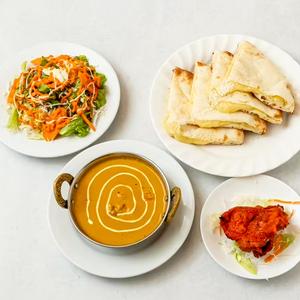 ニュータージマハルエベレスト ココナッツチーズナンセット Coconut cheese naan set