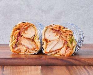 NY屋台メシ!!チキンオーバーライス HOT！！ チキンラップ HOT！！ Chicken Wrap