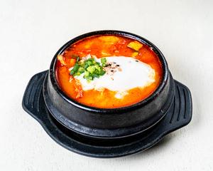 スンドゥブ(ライス付き) Sundubu (With Rice)